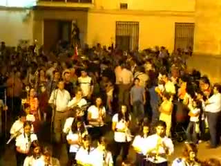 1 de Septiembre de 2007. Llegada del Santo Niño al pretil de la Iglesia