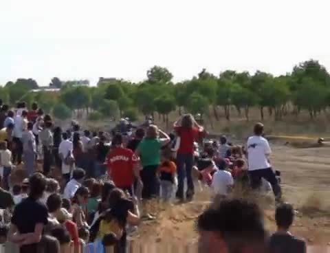 22 de Septiembre de 2007. Exhibición de Motocross. La salida de la prueba en video