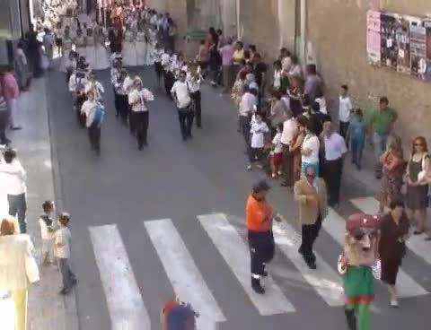 24 de Septiembre de 2007. Desfile de carrozas a su paso por la Glorieta