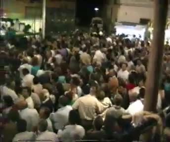 Fiestas de 1989. Fallo del concurso de carrozas después del desfile nocturno.