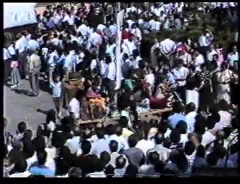 Fiestas de 1988. Las carrozas