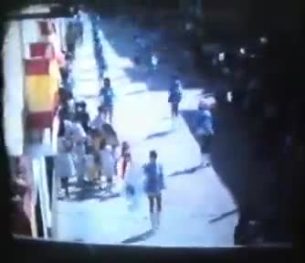 Majorettes y Banda de Cornetas y Tambores. 1983