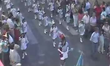 Fiestas de 2005. Banda de Majorettes de La Guardia