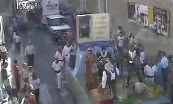 Fiestas de 2005. Don Quijote de la Mancha realizada por la Peña los Timbales