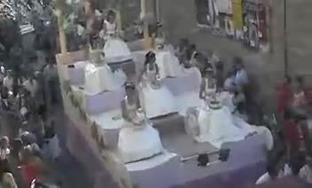Fiestas de 2005. Carroza de las Damas y Reina