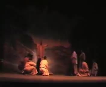 Grupo Teatral de la Pasión. Teatro de Rojas. Toledo 2003. Resurrección
