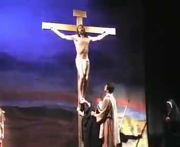 Grupo Teatral de la Pasión. Teatro de Rojas. Toledo 2003. Muerte