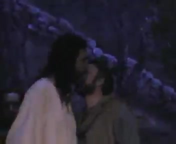 Grupo Teatral de la Pasión. Teatro de Rojas. Toledo 2003. El beso de Judas