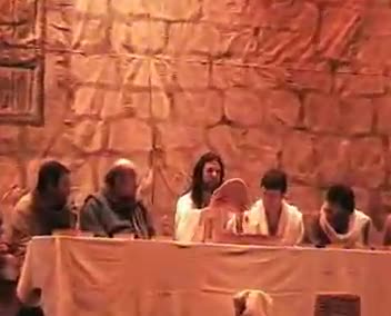 Grupo Teatral de la Pasión. Teatro de Rojas. Toledo 2003. Última Cena