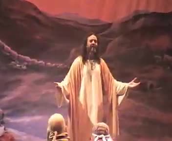 Grupo Teatral de la Pasión. Teatro de Rojas. Toledo 2003. Bienaventuranzas