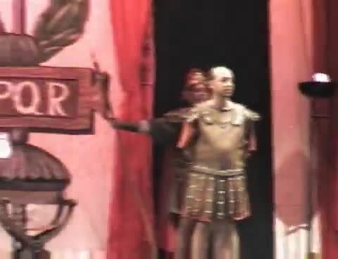 Marzo de 2003. Teatro Rojas de Toledo. Representación de la Pasión Dramatizada por parte del Grupo teatral  "La Pasión"
