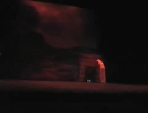 Marzo de 2003. Teatro Rojas de Toledo. Representación de la Pasión Dramatizada por parte del Grupo teatral  "La Pasión"