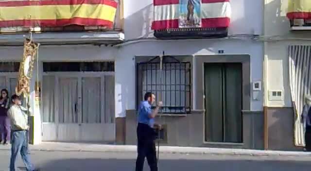 27 de Septiembre de 2009. Procesión con el Santo Niño hacia su Ermita a su paso por la Glorieta
