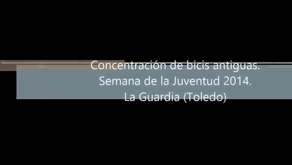 Concentración de bicis antiguas. Semana de la Juventud 2014