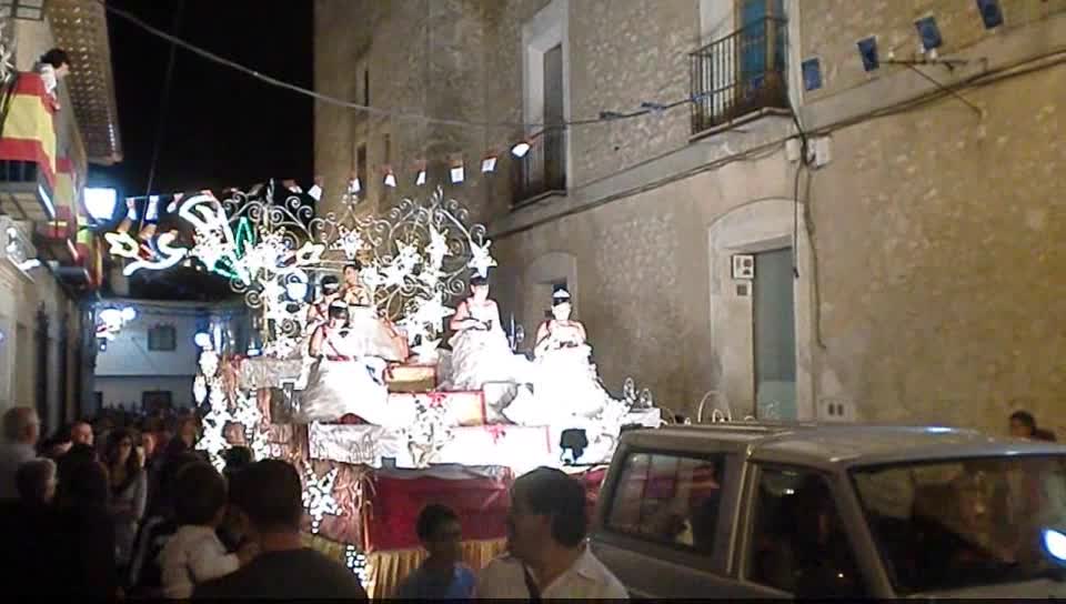 Desfile nocturno de carrozas. 24-09-2010