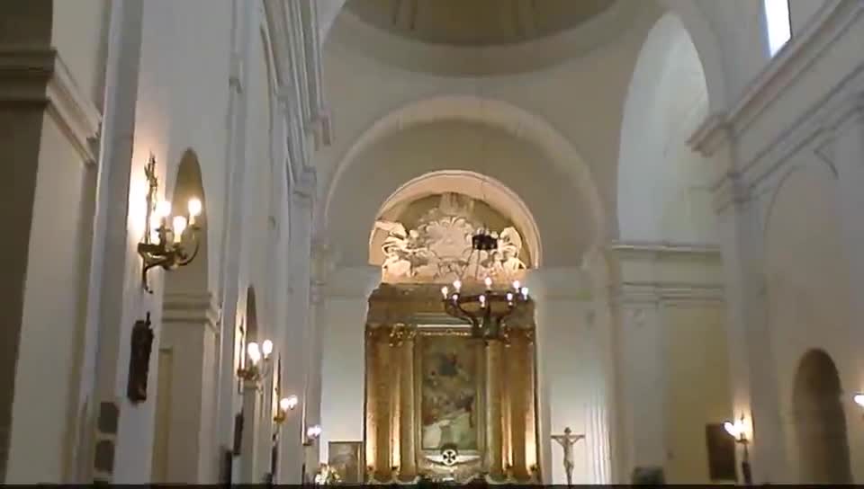 Himno al Santo Niño de La Guardia en la Iglesia. 25-09-2010