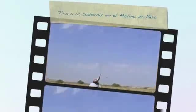 Vídeo a cámara lenta del tiro a la codorniz en el Molino de Pera. 17-09-2011