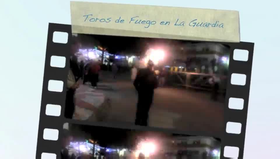 Video-resumen de los 16 toros de fuego de las fiestas 2012. 29-9-2012